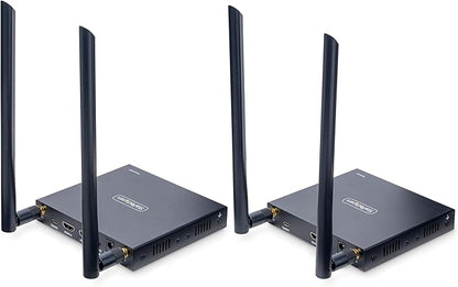 StarTech.com Wireless HDMI Extender, 4K 60Hz, Transmitter and Receiver Kit, Up to 165ft (50m), No Line-of-Sight Required