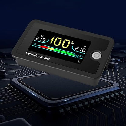 8-100V Battery Monitors Digital Capacity Tester Car Charging Levels Indicators Batteries Power Indicators Battery Capacity