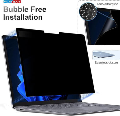FILMEXT Privacy Screen for Microsoft Surface Laptop 15 inch 7th Model 2037/2108, Removable Anti-Spy Filter Anti-Glare (for Surface Laptop 7th 15" Privacy Screen Protector 2024)