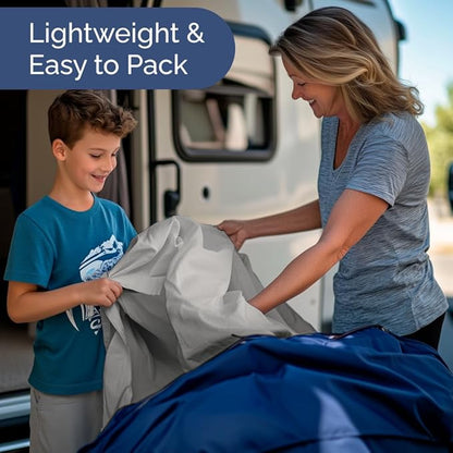 RV Short Queen Sheet Set 60 X 75 - 4 Piece RV Short Queen Bed Sheets - Soft, Breathable & Cooling - Designed for Bunks, Trailers & Camper - Fits 8” to 12" Mattress - Hotel Luxury Bedding - French Grey