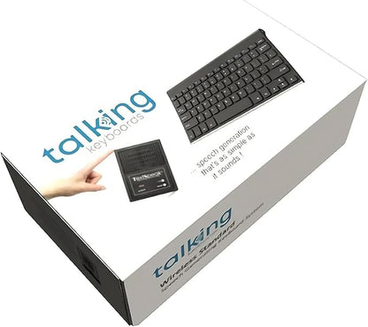 Talking Keyboards The Wireless Standard - AAC Device for Speech Therapy and Assistive Speaking - AAC Communication Device for Non-Verbal Adults, Speech Impaired Individuals, Post-Operative Patient