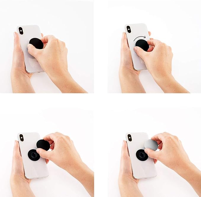 PopSockets: Phone Grip with Expanding Kickstand, Pop Socket for Phone - Color Burst Gloss