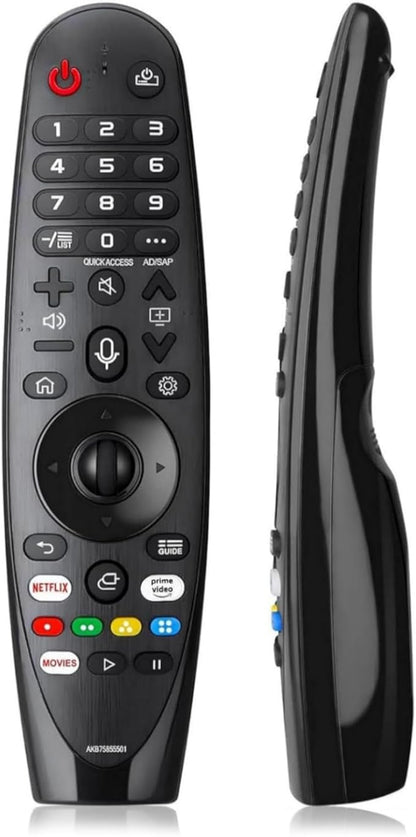 Voice Magic Remote Replacement Control, Compatible with LG Smart TVs, AN-MR20GA MR19BA MR21 MR22 MR23 Series, Google Assistant, Alexa Integration (AKB7585501 Voice)