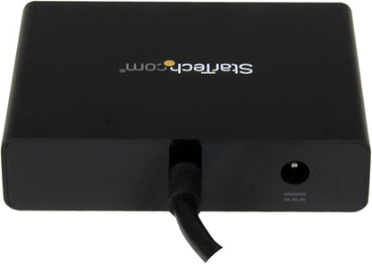 StarTech.com 3-Port DisplayPort 1.2 Splitter, DisplayPort to 3x DP Multi-Monitor Adapter, Dual 4K 30Hz and 1080p 60Hz Computer MST Hub, Windows Only (MSTDP123DP)