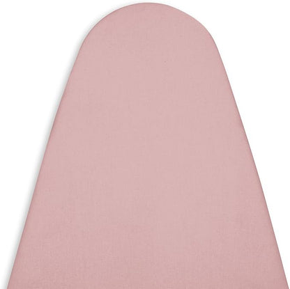 Encasa XO Ironing Board Cover and Pad 49"x18" - 4mm Felt Wide Iron Board Cover with Padding - Heat Resistant, Stain-Safe Dye, Non Slip Elastic Bungee Cord Tightening Iron Table Cover Mauve