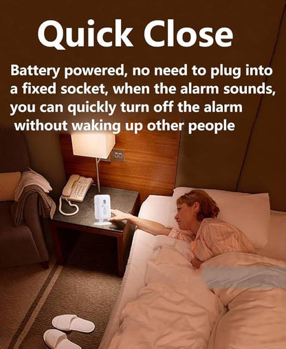 Upgraded Version Bed Sensor Alarm and Fall Prevention for Elderly/Dementia and More,Caregiver Pager Motion Sensor Alert with 5 Volume Level,Bed Alarm for Elderly Adults Wireless