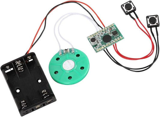Greeting Card Module, 60-Second DIY Voice Greeting Card Module Music Sound Voice Recording Player Chip Module for Greeting Card.