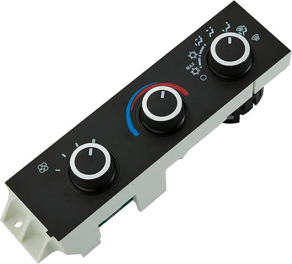 ZAPOSTS AC Heater Climate Control Panel Module Fits for Chevrolet Astro C4500 C5500 Express.Fits for GMC Safari C7500 C4500 C5500 Savana.Replace# 15073274 .Without Heated Mirror Function