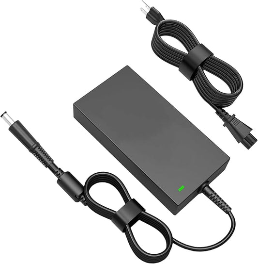 180W 130W AC Charger Adapter Fit for Dell Dock WD19S WD19 WD22TB4 K20A K20A001, TB16 D6000 D6000S Docking Station Business Monitor WD15 K17A001 WD19TBS WD19TB Docking Station Power Supply Cord