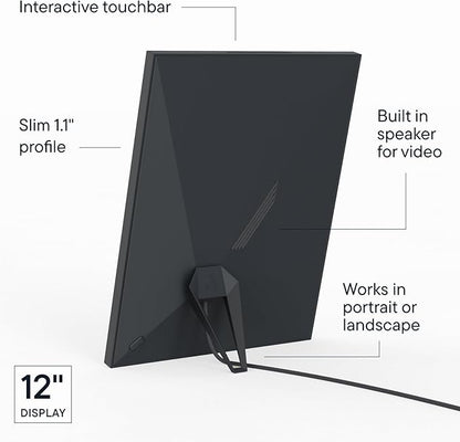 Aspen 12" | Aura's Most Versatile HD Digital Picture Frame