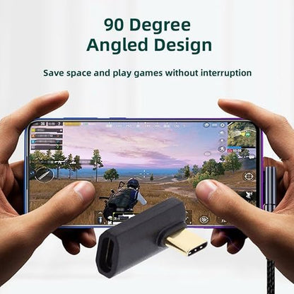 chenyang USB C Connector USB4 Type C 240W Power 40Gbps Data 8K Video Extension Connector Adapter Low Profile Right Angled