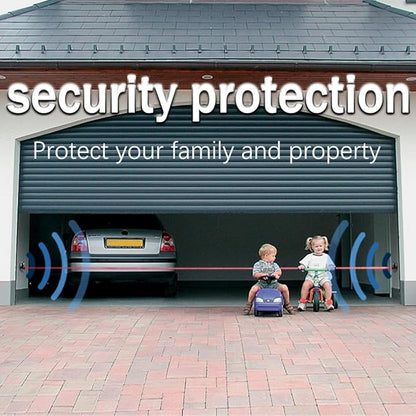 Safety Photocell Infrared Beam Sensor Photoelectric Motion Detector for Roller Door Opener Automatic Swing Sliding Gate Openers Garage Door Openers Access Control Security Alarm Systems