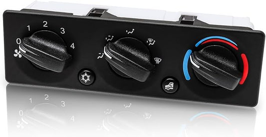 Q21-6119 AC Climate Control Module Compatible with Peterbilt 220 337 348 367 389 520 Trucks A/C Heater Control Panel Switch, Q216119 Air Conditioning Temperature Control Head Unit