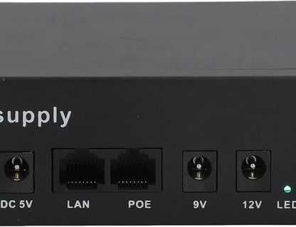 UPS Power Supply 12000mAh DC5V9V12V POE24V Output Uninterruptible Battery Backup for Household Appliances