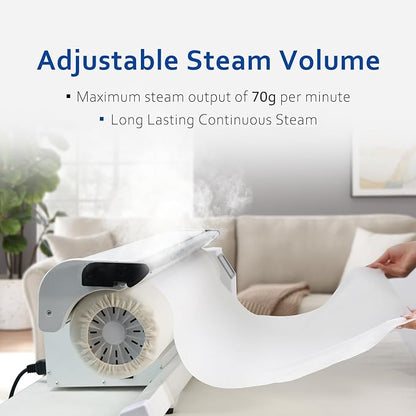 Rotary Steam Press, Hotel Linen Ironing Roller Machine With Continuous Steam. Home&Commercial Use For Bed Sheet,Pillowslip,Napkin,Tablecloth or Almost Any Flat Appropriately Sized Fabric[Only Machine]