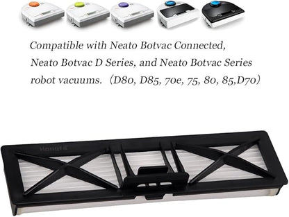 Replacement Neato Botvac D Series Ultra-Performance Filters, 12 Packs Filter Parts Fit Neato D3 D5 70e, 75, 80, D80 85,D70 Vacuum Cleaner