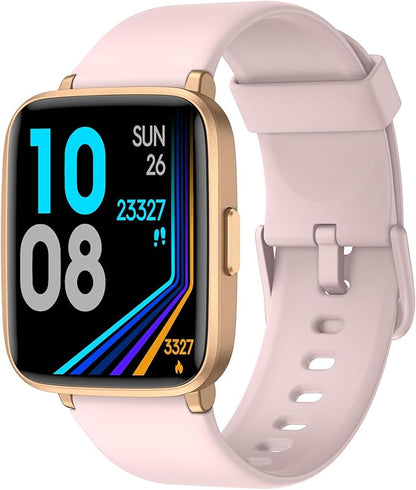 LIVIKEY Fitness Tracker Watch with Heart Rate Monitor, Activity Tracker with Pedometer, Sleep Monitor, Calories & Step Counter, IP68 Waterproof Smart Watches for Women Men Fitness Watch for Sports