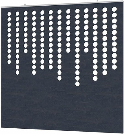 Escape Acoustic Wall Art | Matrix Design | Suspended Sound Proofing Panels | Eco-Friendly Recycled Material | 4X4 | Red