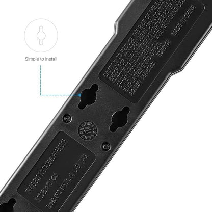 KMC 6-Outlet Surge Protector Power Strip 6 Pack