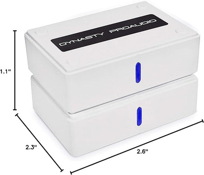 DYNASTY PROAUDIO WSA-5TR-V2 Wireless Subwoofer Speaker Kit, 5.2G / 5.8GHz Dual Band Selectable, Total 106 RF Channel Auto Switching