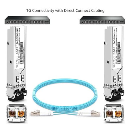 OPSTRAN 1000BASE-SX SFP Optical Transceiver Module Compatible with H3C 1310nm 2km DDM Duplex LC MMF