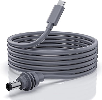 10FT (3M) Starlink Mini USB-C to DC Power Cable – Waterproof 18AWG, PD 100W Compatible, Durable for Outdoor & Travel Use