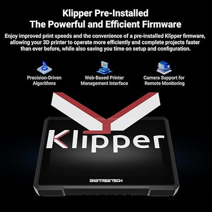 BIGTREETECH PAD 7 Touch Screen Based on Klipper firmware 7 inch Open Source Smart PAD with CB1 Board KlipperScreen for BIQU B1 SE Plus, Voron 2.4, Ender-3 and Most FDM 3D Printers DIY