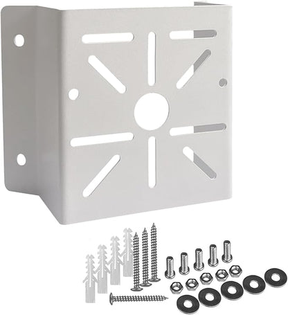WiTi Universal Corner Mount for Security Camera, Solid Metal Mounting Corner Bracket for Wall Mount Corner, Suitable for CCTV Cameras LED Wall/Stage Lights, Solar Panels