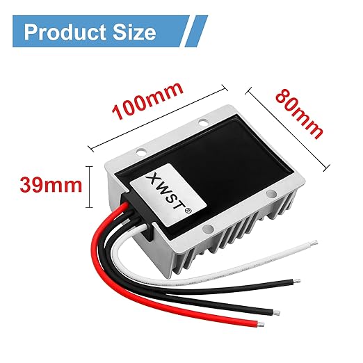 DC DC Stabilizer 9V-36V to 12V Boost Buck Converter 15A 180W Waterproof Automatic Voltage Regulator Auto Step Up Down 12V Volt Transformer Module