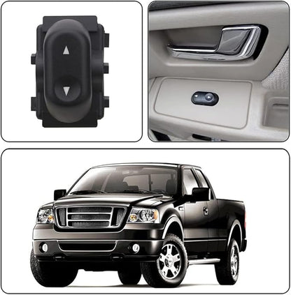 AiYiGu Power Window Control Switch Button Front Rear Passenger Side Compatible with 2003-2008 Ford Crown Victoria/F150/ Expedition, Mercury Marauder/Grand Marquis, Lincoln Mark LT Replace 2L1Z14529AA