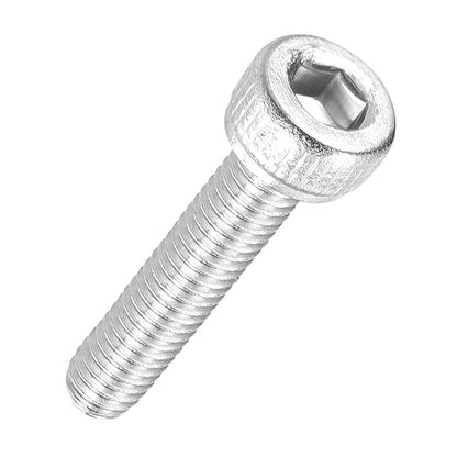 Kozelo 50pcs Socket Head Cap Screws - [M3-0.5 x 14mm] 304 Stainless Steel Allen Socket Drive for Electrical Motor 3D Printing Fan Engine Replacement Use, Silver