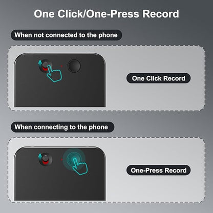 AI Voice Recorder,64GB Note Voice Recorder with Transcribe,Mind Mapping & AI Summary,Digital Voice Recorder with App,Audio Recorder for Lectures,Phone Calls,Meetings,Interviews Etc，Black