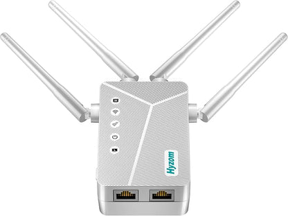 Best WiFi Extender Signal Booster for Whole Home - 13K Sq.Ft Coverage | 100% Faster Internet Extender WiFi Booster, 1-Button Setup Repeater Works with Any Router | Stop Buffering in Every Room