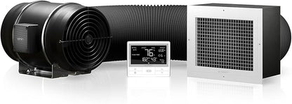 AC Infinity CLOUDWAY Whole House EC Fan T10, 1200 CFM with Temperature Humidity Controller, WiFi Integrated App Control – Ceiling Mount House Attic Vent Fan, Exhaust Home Ventilation System
