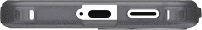 URBAN ARMOR GEAR UAG Designed for Samsung Galaxy S25 Case 6.2" DOT - Compatible with Magnetic Charging Slim Transparent Rugged Military Drop Tested Protective Cover, Ash