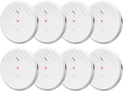 Wsdcam Glass Break Sensor Alarm 125dB Ultra-Slim Wireless Glass Break Detector Window Alarm Vibration Sensor for Home Window and Door Security (8)