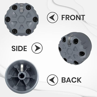 2nd Gen Tacoma Accessories AC Knob Upgrade - 2005,2006,2007,2008,2009,2010,2011,2012,2013,2014,2015 Tacoma Climate Control Dial Mods Set - 2nd Gen Tacoma Mods - for Toyota Interior Replacement Kit