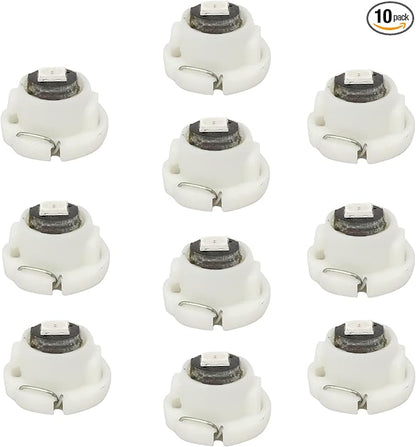 WLJH Pink A/C Control Climate HVAC Panel Lights Dashboard Dash Heater Indicator Light Led Bulbs Replacement Kit For Camry Corolla Tacoma Matrix, Pack of 10