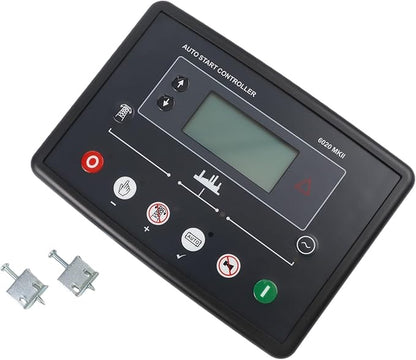 For Deep Sea DSE6020 MKII Generator Control Panel Module, Electronic Controller with LCD Display for Automatic Power Management and Monitoring