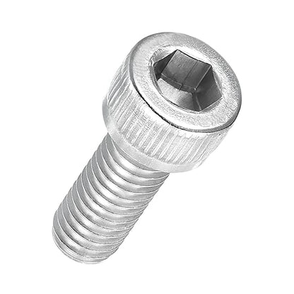 Kozelo 40pcs Socket Head Cap Screws - [M6-1 x 18mm] 304 Stainless Steel Allen Socket Drive for Electrical Motor 3D Printing Fan Engine Replacement Use, Silver