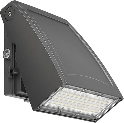 kadision 60W LED Wall Pack Light with Dusk-to-Dawn Photocell, 0-90° Adjustable Full Cutoff Outdoor Wall Light for House Yard Garage, 7800lm 5000K Daylight 100-277V ETL Listed
