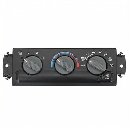 1623939-A A/C Control Switch Air Conditioning Climate Control Module, Front Climate Control Module Panel for Oldsmobile Bravada 1998-2004, Replace OE# 16250545, 09351325, 15098964