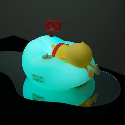 AuroraNiteBeam Duck Night Light for Kids, 7 Colors LED Nursery Lamp Dimmable & Rechargeable, Duck Silicone Lamp for Bedroom/Nursery,Room Decor Lamp Gift for Adult Toddler/Boys/Girls