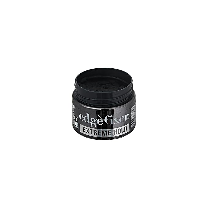 Red by Kiss Edge Fixer Extreme Hold, Strong Edge Control with 24-Hour Hold, Infused with Biotin for Nourishment & Hydration, No Flaking or Oily Residue (0.5 Fl.oz.)