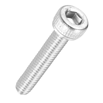 Kozelo 30pcs Socket Head Cap Screws - [M2.5-0.45 x 18mm] 304 Stainless Steel Allen Socket Drive for Electrical Motor 3D Printing Fan Engine Replacement Use, Silver