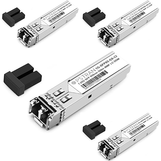 OPSTRAN 1000BASE-SX SFP Optical Transceiver Module Compatible with Extreme 10051H 10051 10071 10071H 850nm 550m DDM Duplex LC MMF 4pcs/Pack
