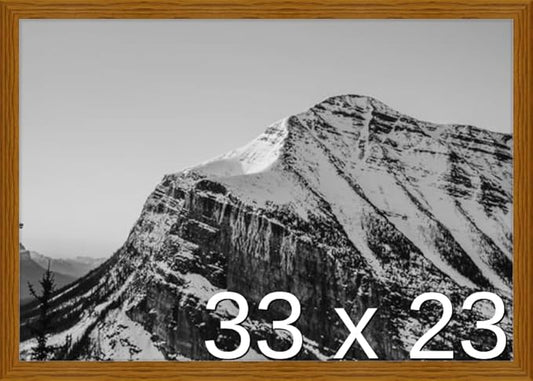 Frame It Easy 33 x 23 Hazel Wood Frame (Derby)