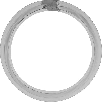 Repa Market 8" Inch Flexible Vibration And Noise Reducing Coupler - Female Fit Duct Connector – Galvanized Steel Coupling for Joining Two Male Duct Fittings – HVAC Ventilation Inline Joint