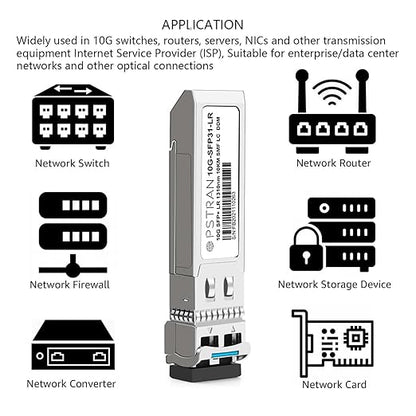 OPSTRAN 10GBASE-ER SFP+ Optical Transceiver Module Compatible with NETGEAR AXM762 1550nm 40km DOM Duplex LC SMF