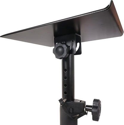 Sound Town 2-Pack Desktop Clamp-On Studio Monitor Speaker Stands with Horizontal/Vertical Speaker Orientation (STSD-DCM-Pair)